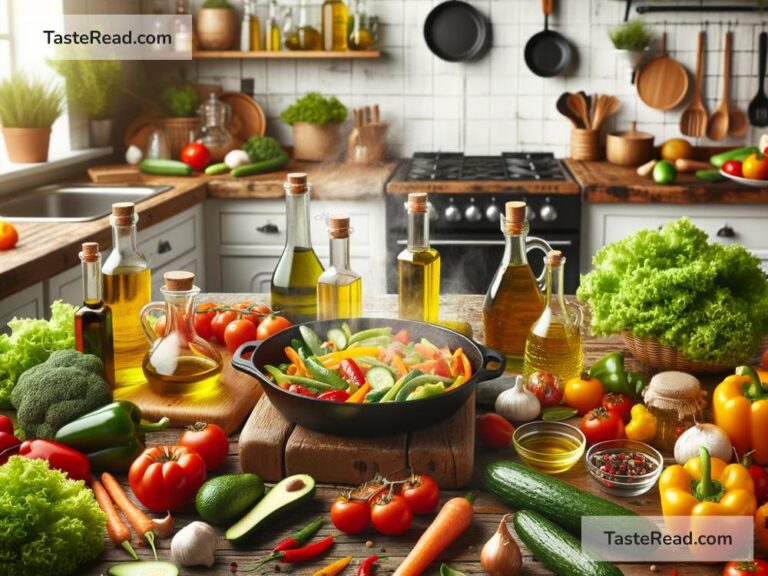 How different cooking oils enhance vegetable flavors