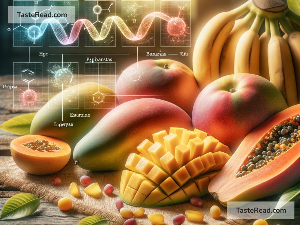 How enzymes influence the sweetness of fruits during ripening