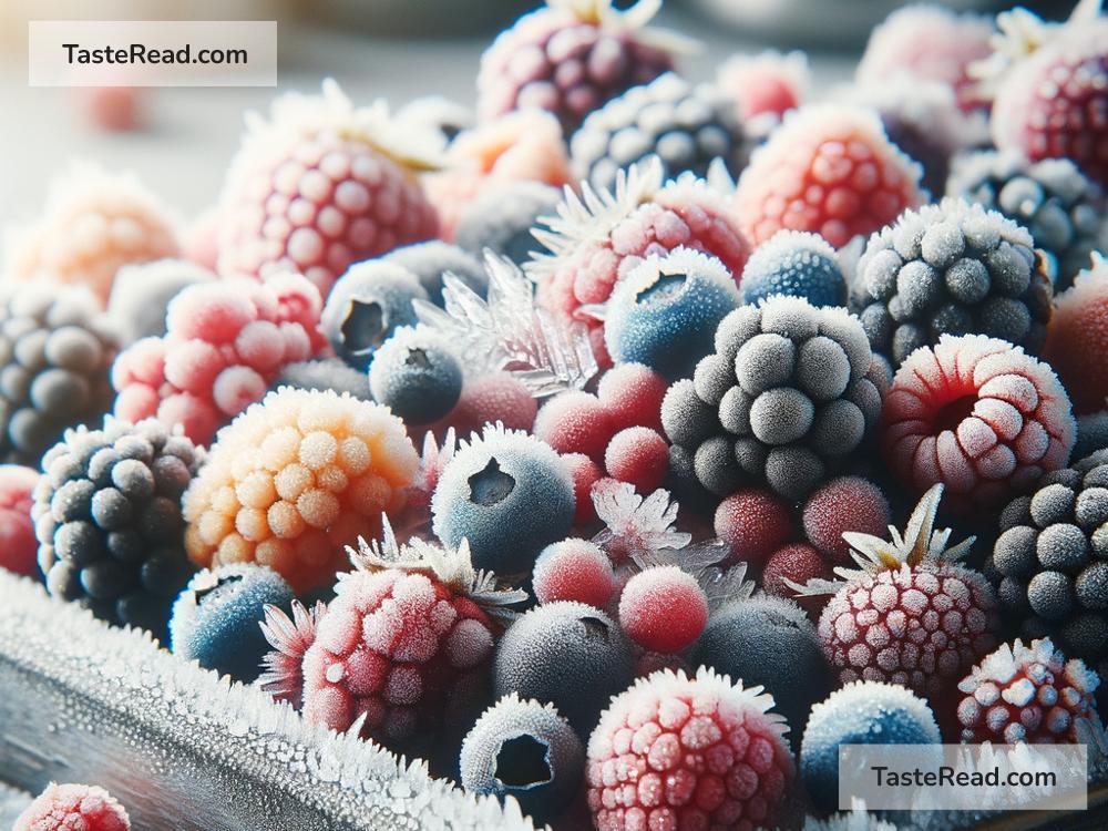 How freezing preserves the aroma compounds in fruits