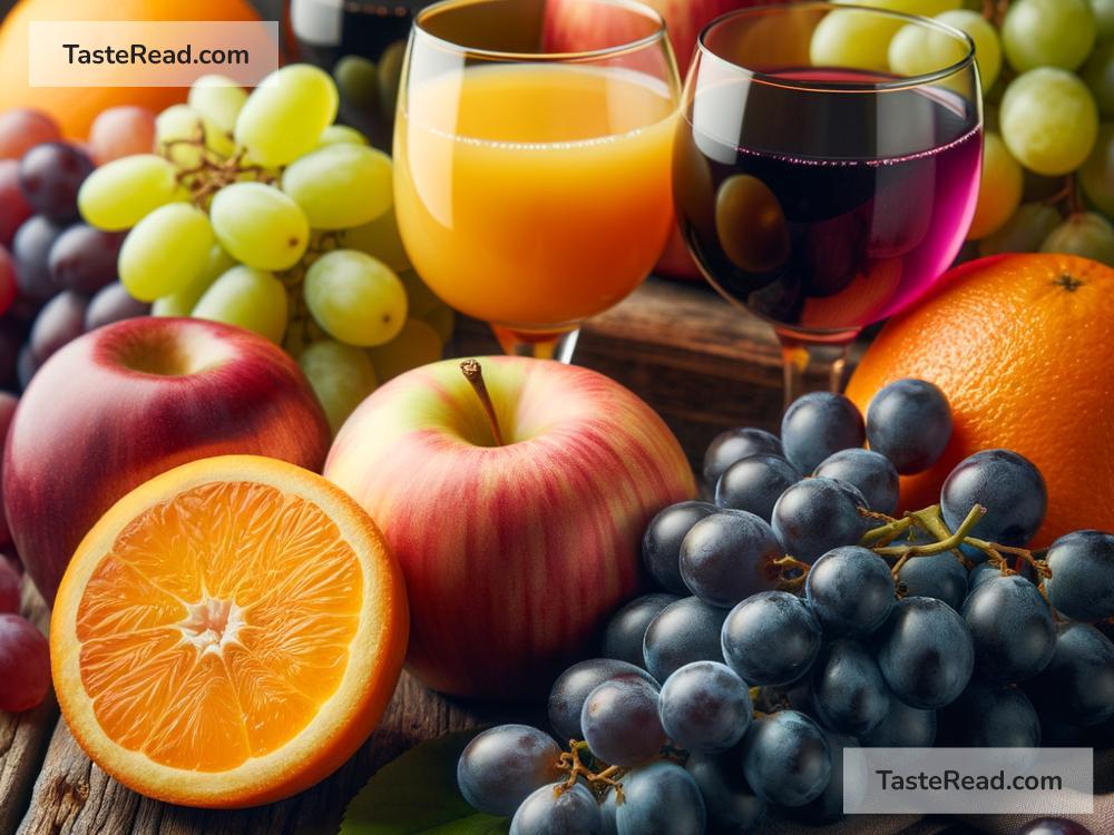 How fruit juices differ in flavor from fresh fruits
