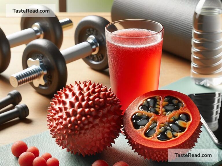 How gac fruit supports hydration for physically intensive tasks