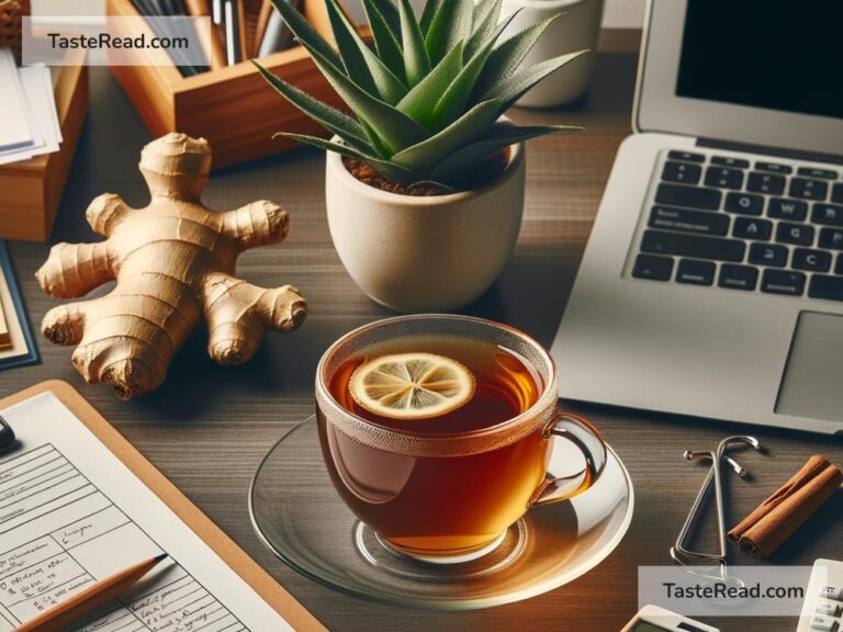 How ginger tea reduces work-related fatigue
