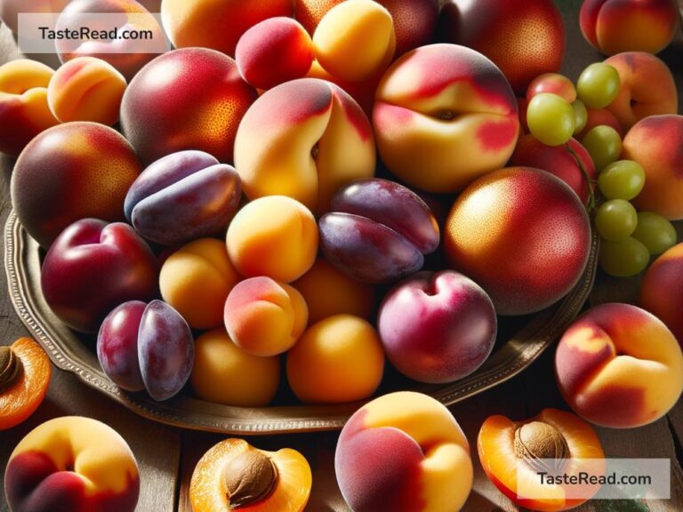 How hybridization impacts the taste of stone fruits