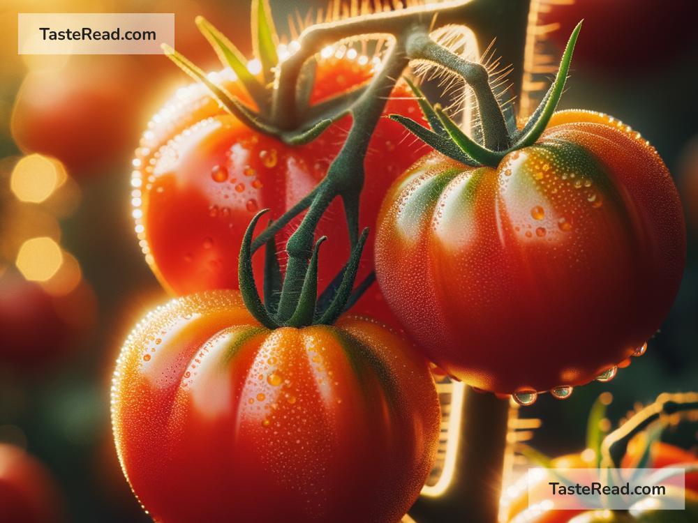 How light exposure affects the color and flavor of tomatoes
