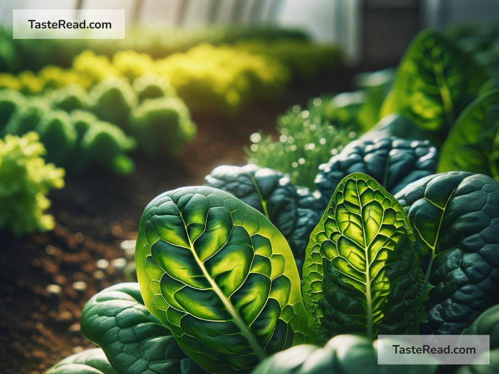How light exposure changes the flavor of leafy greens
