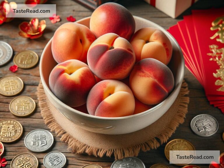 How peaches became symbols of prosperity