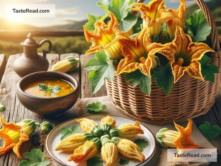 How pumpkin flowers became a delicacy