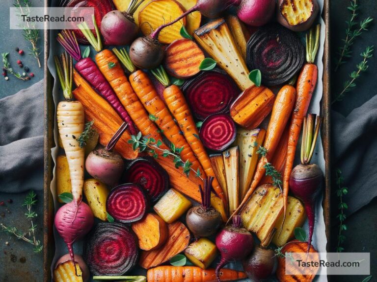 How roasting activates the natural sugars in root vegetables