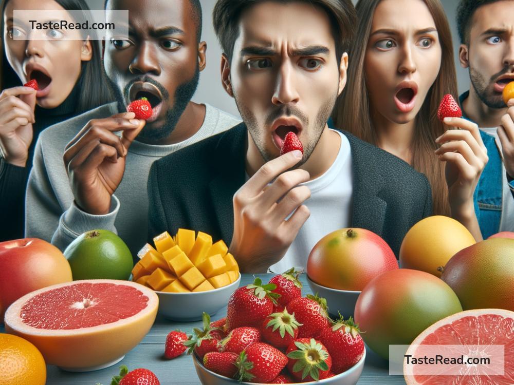 How sweetness perception differs across individuals for fruits