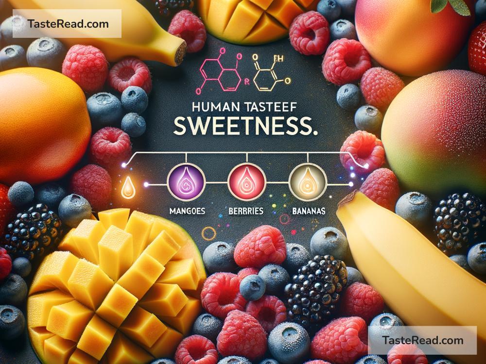 How taste receptors perceive sweetness in fruits