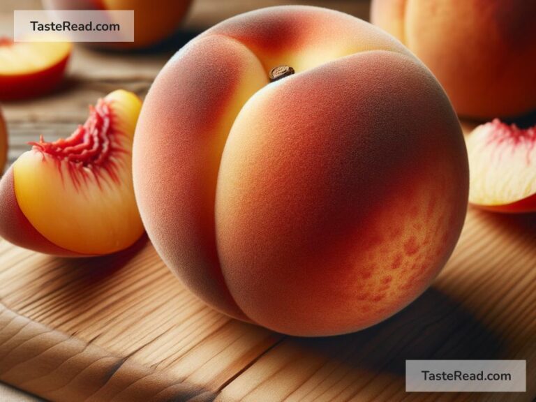 How the ripening process impacts the texture of soft fruits like peaches