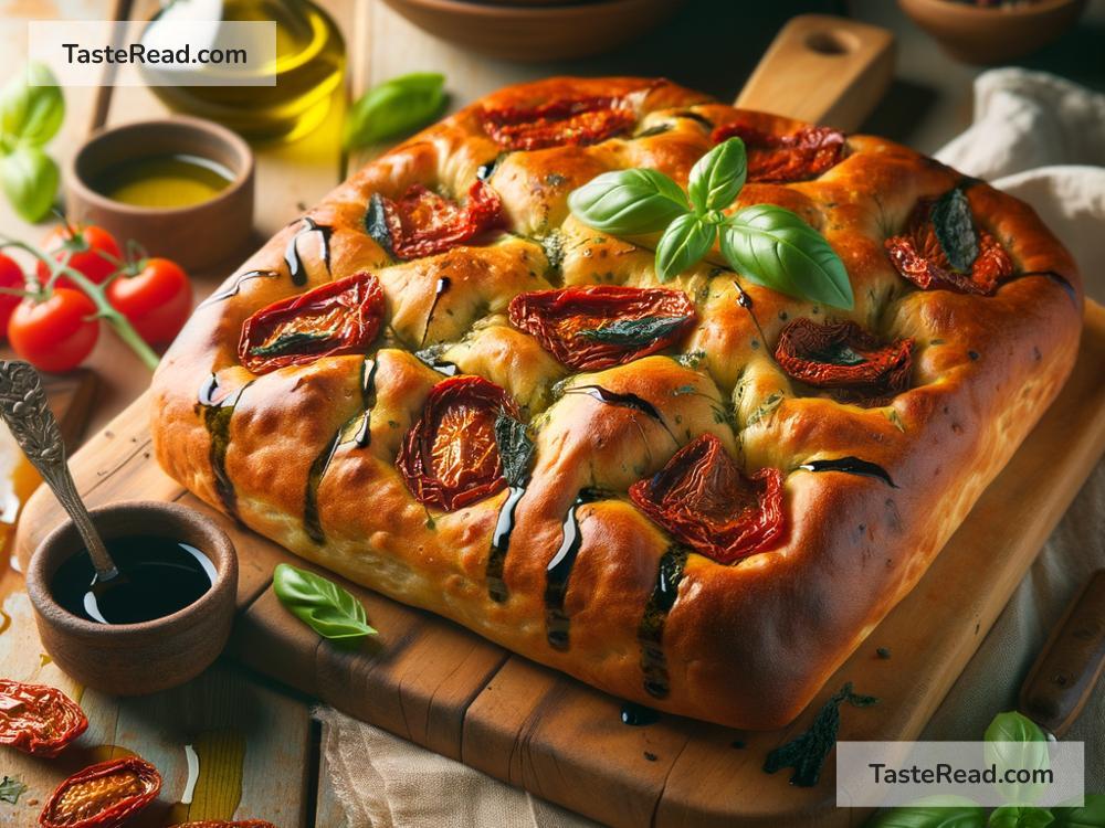 How to Bake Sun-Dried Tomato and Basil Focaccia Bread