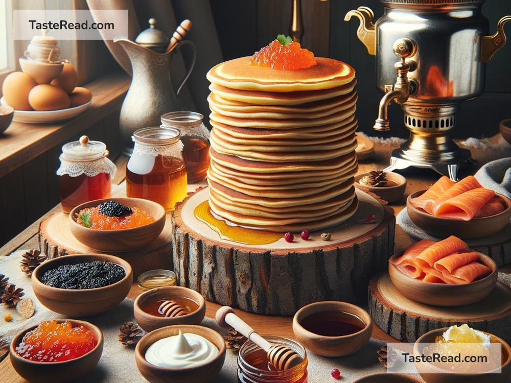 How to Bake Traditional Russian Blini with Sweet and Savory Fillings