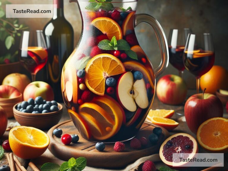 How to Craft a Seasonal Sangria