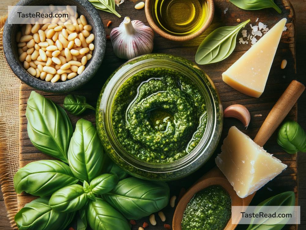 How to Craft Homemade Pesto with Fresh Basil and Pine Nuts