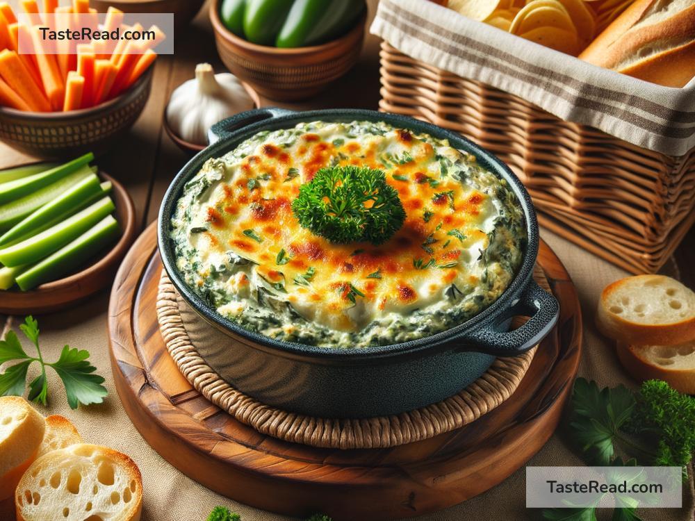 how to create a cheesy spinach artichoke dip