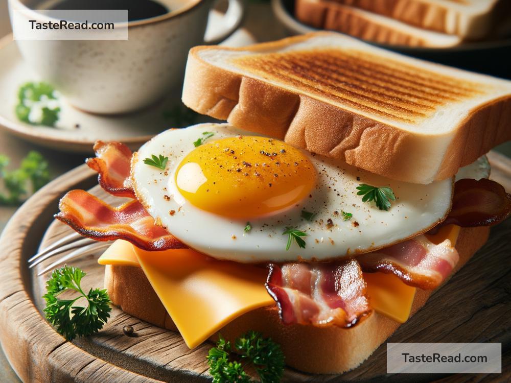 how to create a classic bacon and egg sandwich