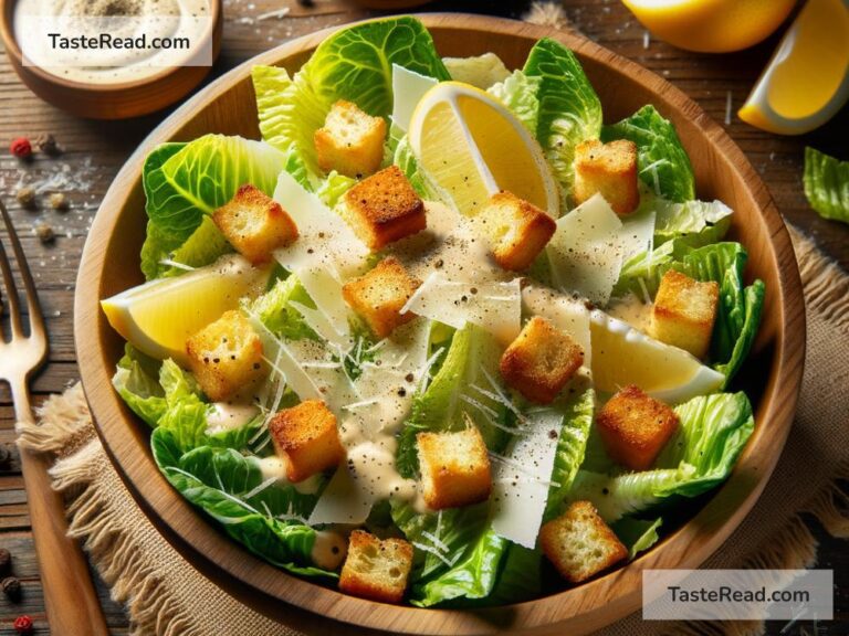 how to create a classic Caesar salad