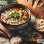how to create a classic chicken and rice soup