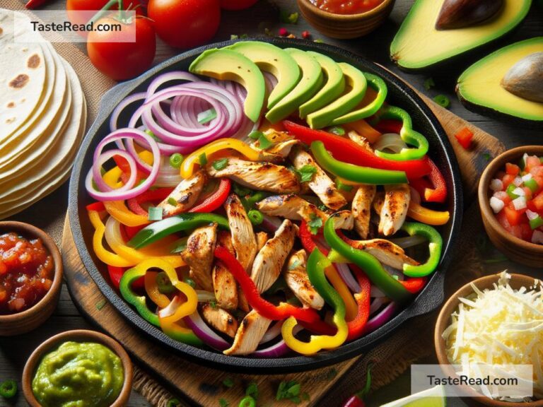 how to create a classic chicken fajita