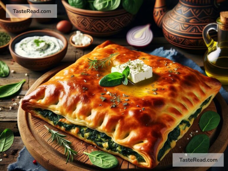 how to create a classic Greek spanakopita