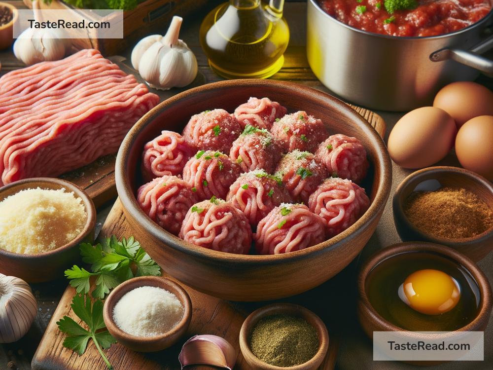 how to create a classic Italian meatball