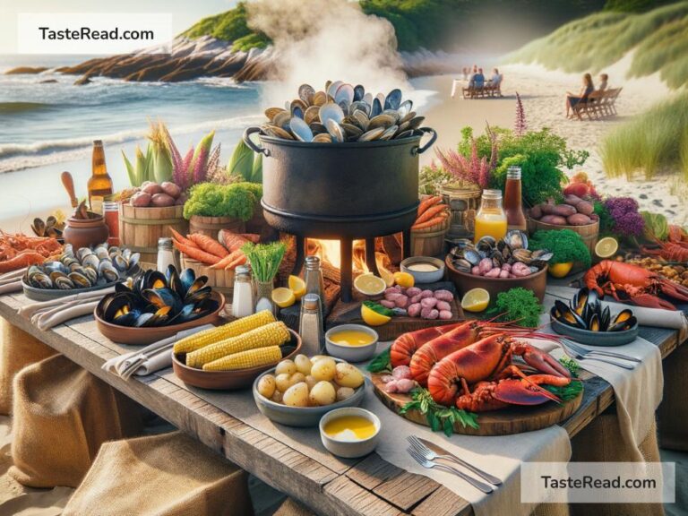 how to create a classic New England clam bake