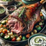 how to create a classic roasted leg of lamb