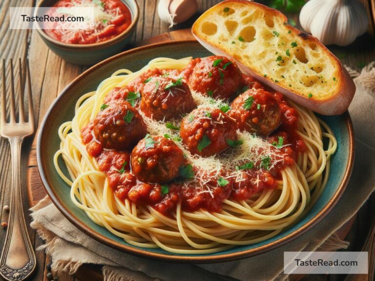 how to create a classic spaghetti and meatballs