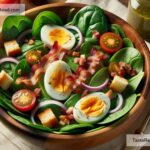how to create a classic spinach salad