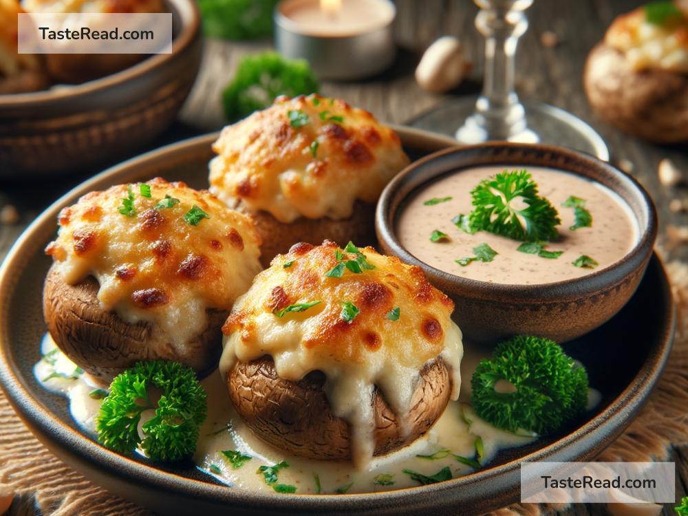 how to create a classic stuffed mushroom appetizer