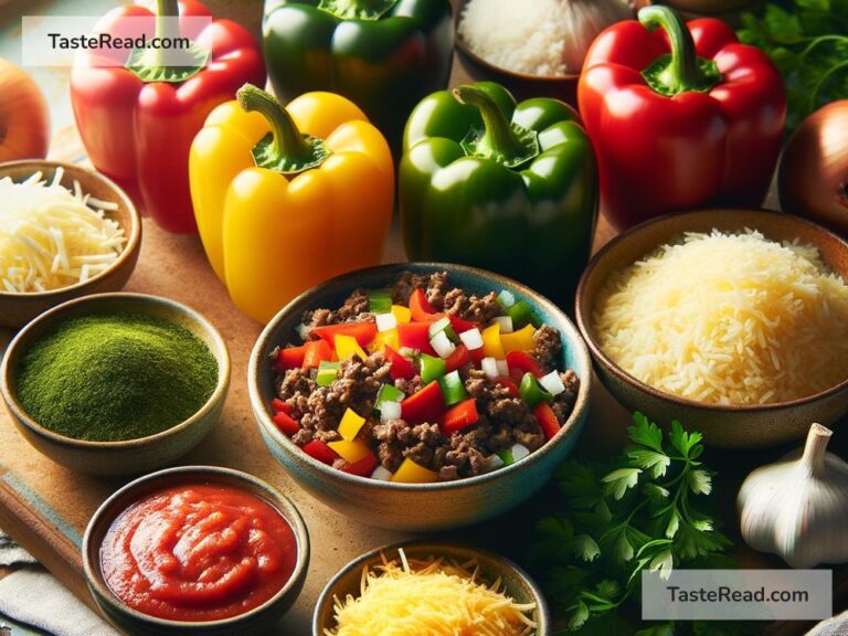 how to create a classic stuffed pepper