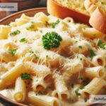 how to create a creamy Alfredo pasta