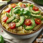 how to create a creamy avocado pasta