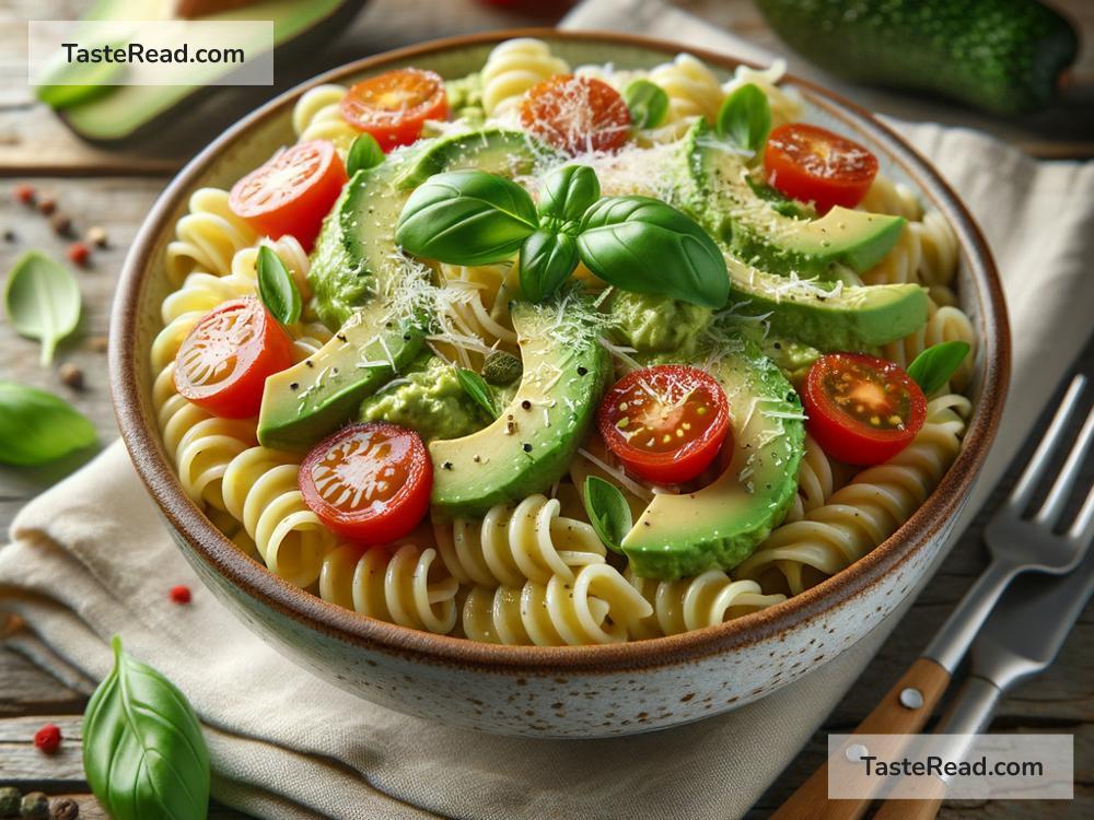 how to create a creamy avocado pasta