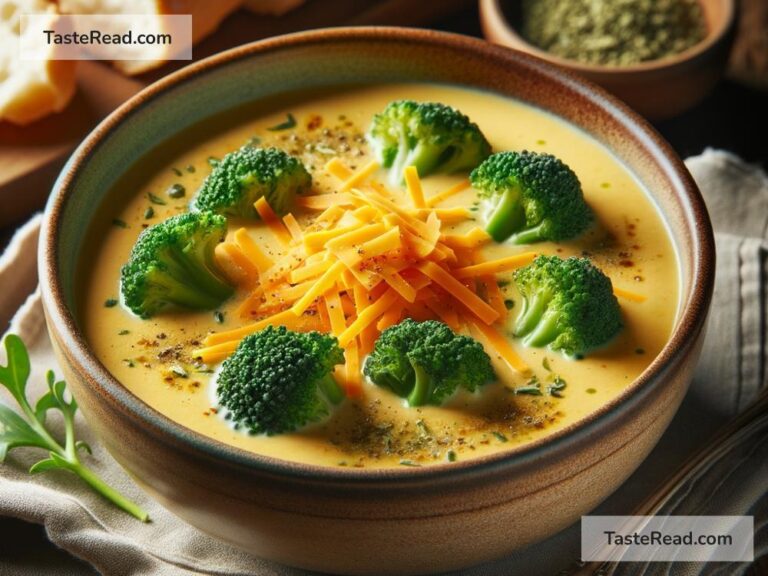 how to create a creamy broccoli cheddar soup
