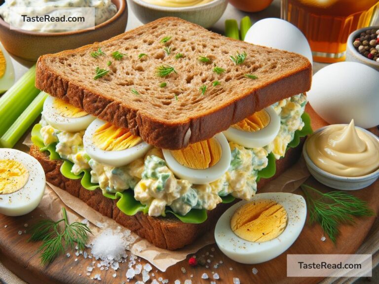 how to create a creamy egg salad sandwich