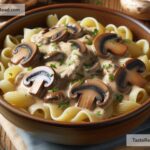 how to create a creamy mushroom stroganoff