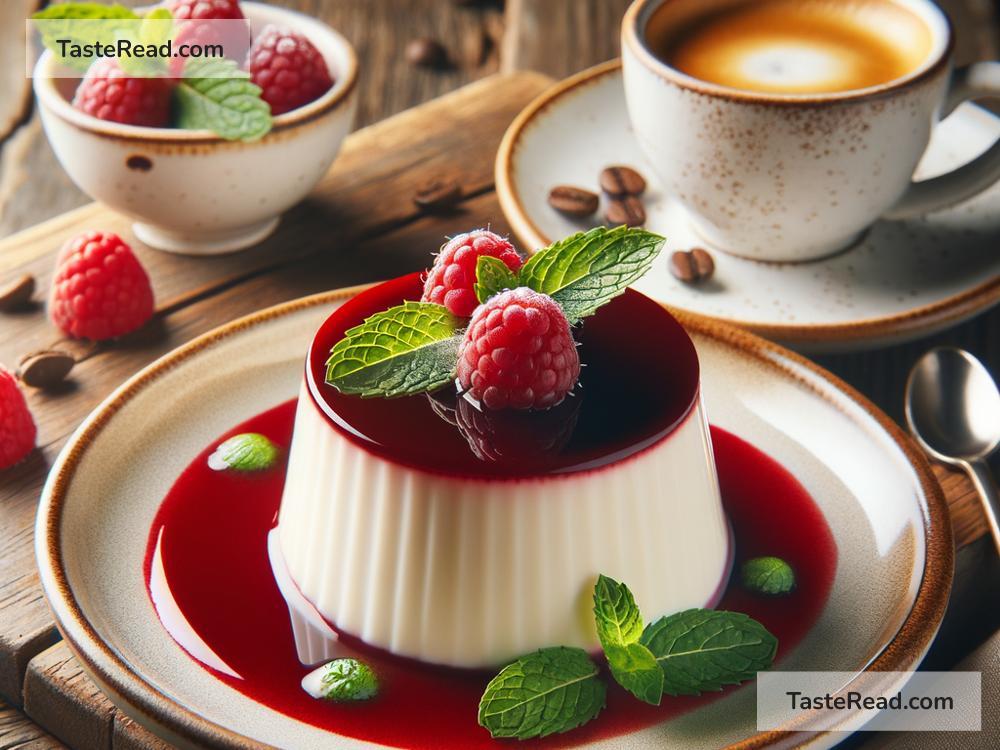 how to create a creamy panna cotta