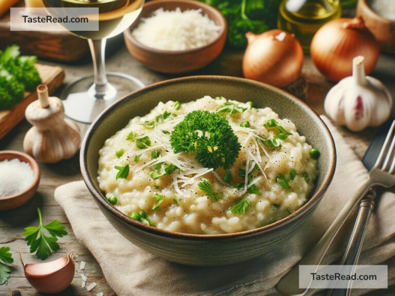how to create a creamy risotto