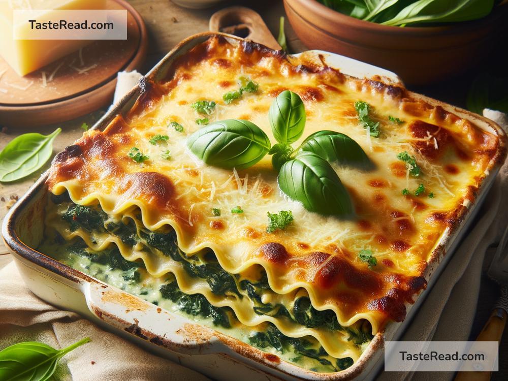 how to create a creamy spinach lasagna
