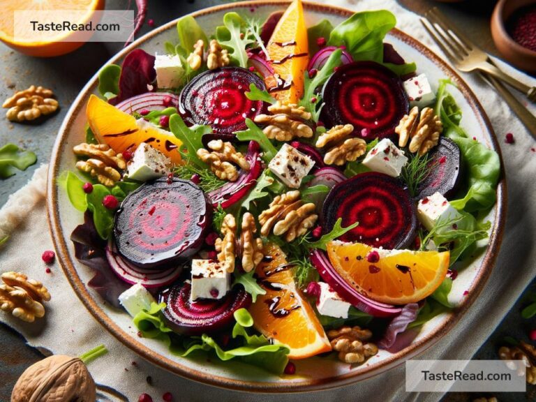 How to Create a Deliciously Tangy Roasted Beet and Goat Cheese Salad