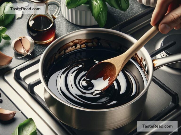 How to Create a Flavorful Balsamic Glaze