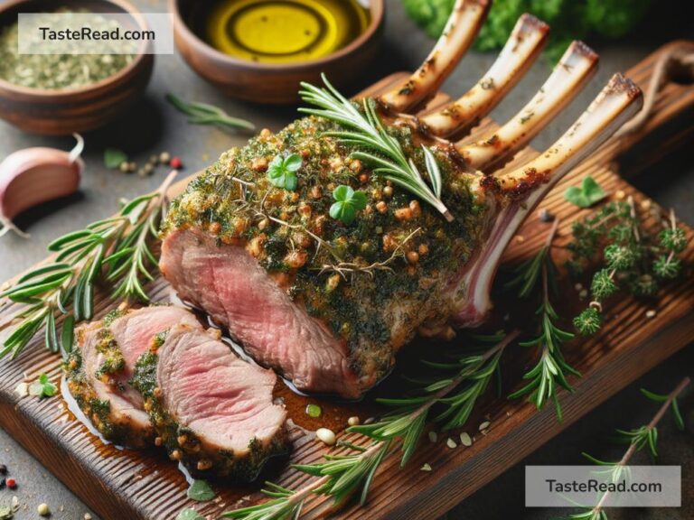 How to Create a Flavorful Herb-Crusted Lamb