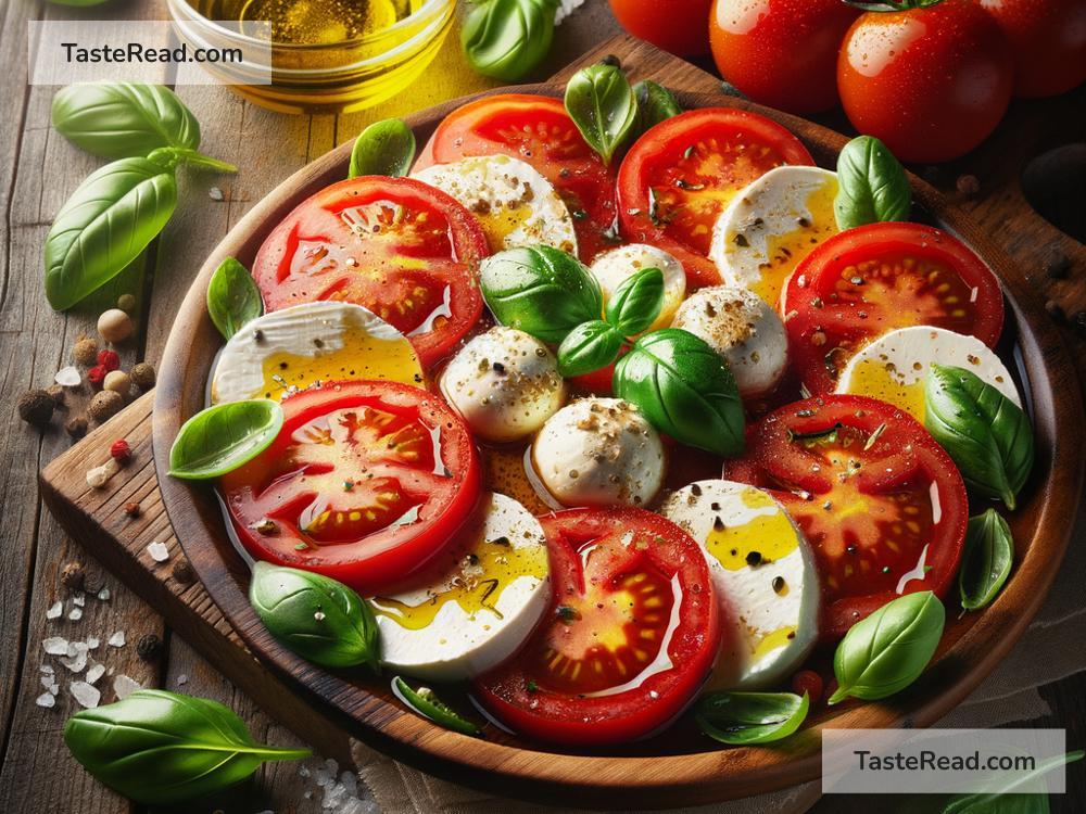 how to create a fresh Caprese salad