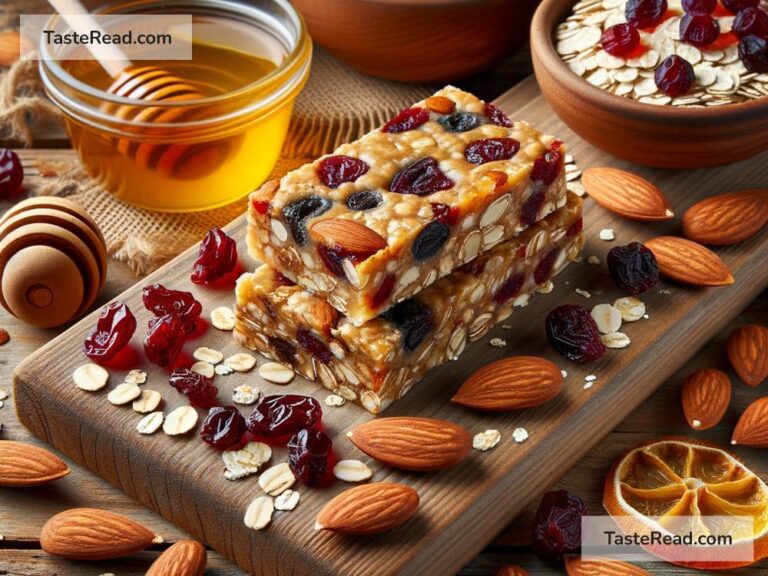 How to Create a Fruit and Nut Energy Bar