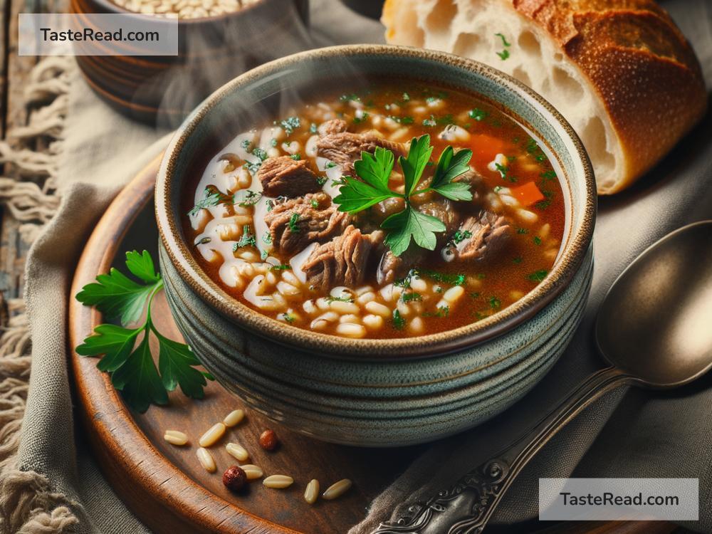how to create a hearty beef and barley soup