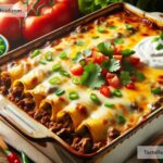 how to create a hearty beef enchilada casserole