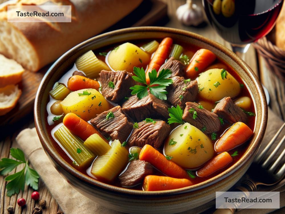 how to create a hearty beef stew with potatoes