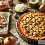 how to create a hearty chicken and mushroom pie